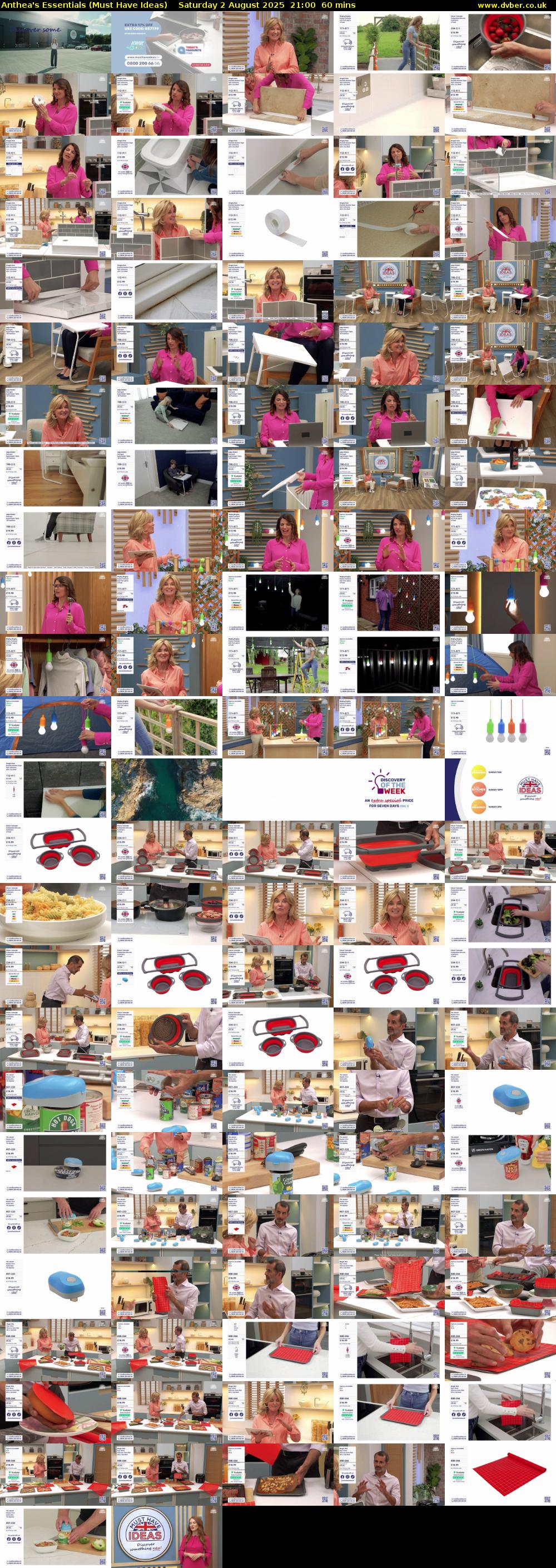 Anthea's Essentials (Must Have Ideas) Saturday 2 August 2025 21:00 - 22:00