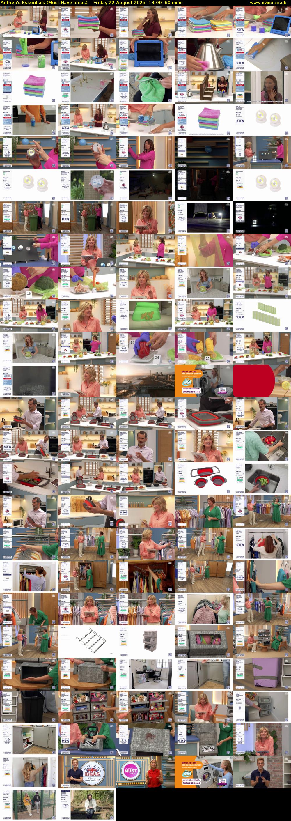 Anthea's Essentials (Must Have Ideas) Friday 22 August 2025 13:00 - 14:00