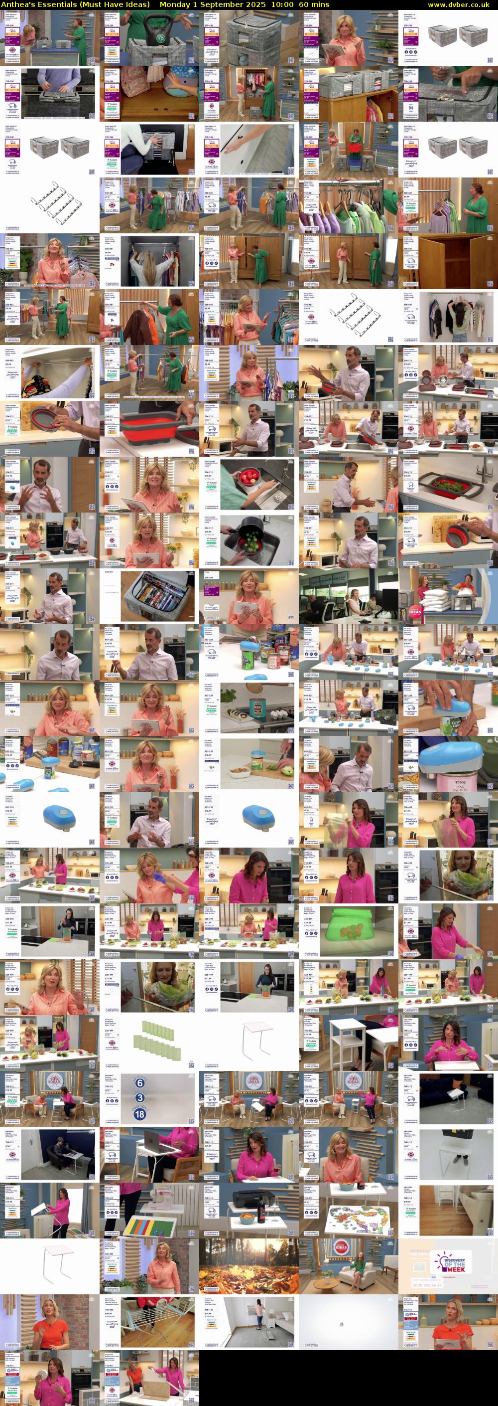 Anthea's Essentials (Must Have Ideas) Monday 1 September 2025 10:00 - 11:00