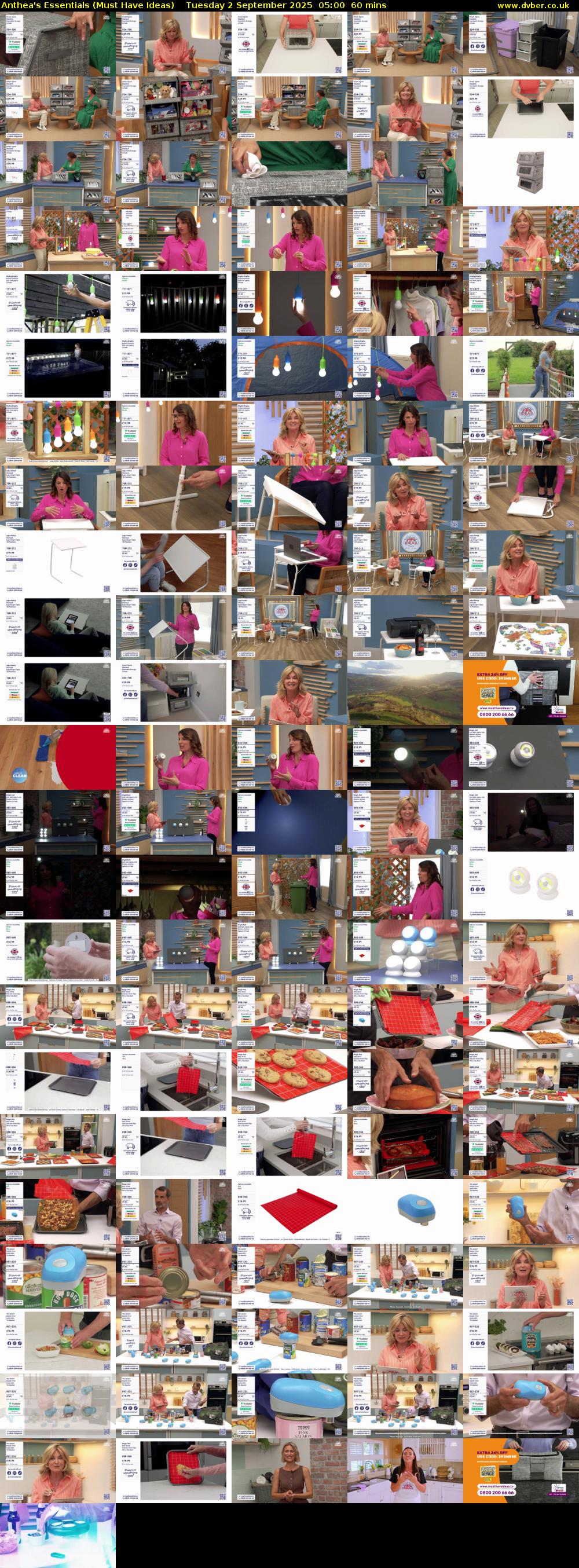 Anthea's Essentials (Must Have Ideas) Tuesday 2 September 2025 05:00 - 06:00