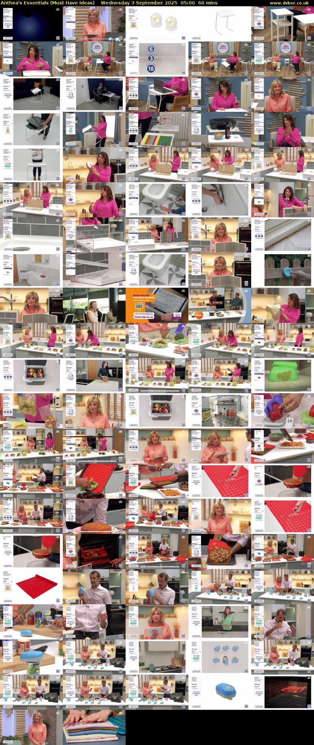 Anthea's Essentials (Must Have Ideas) Wednesday 3 September 2025 05:00 - 06:00