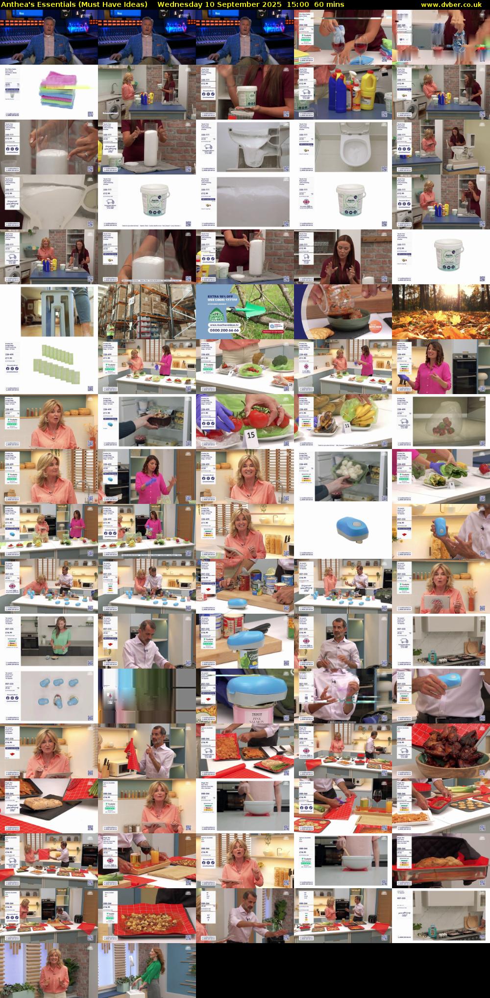 Anthea's Essentials (Must Have Ideas) Wednesday 10 September 2025 15:00 - 16:00