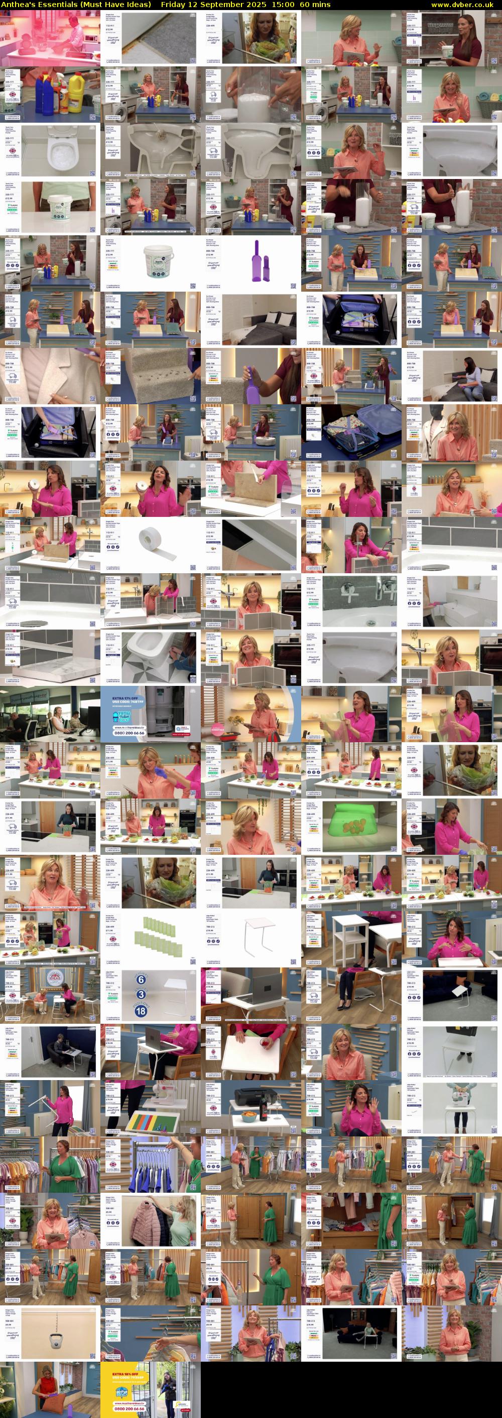 Anthea's Essentials (Must Have Ideas) Friday 12 September 2025 15:00 - 16:00