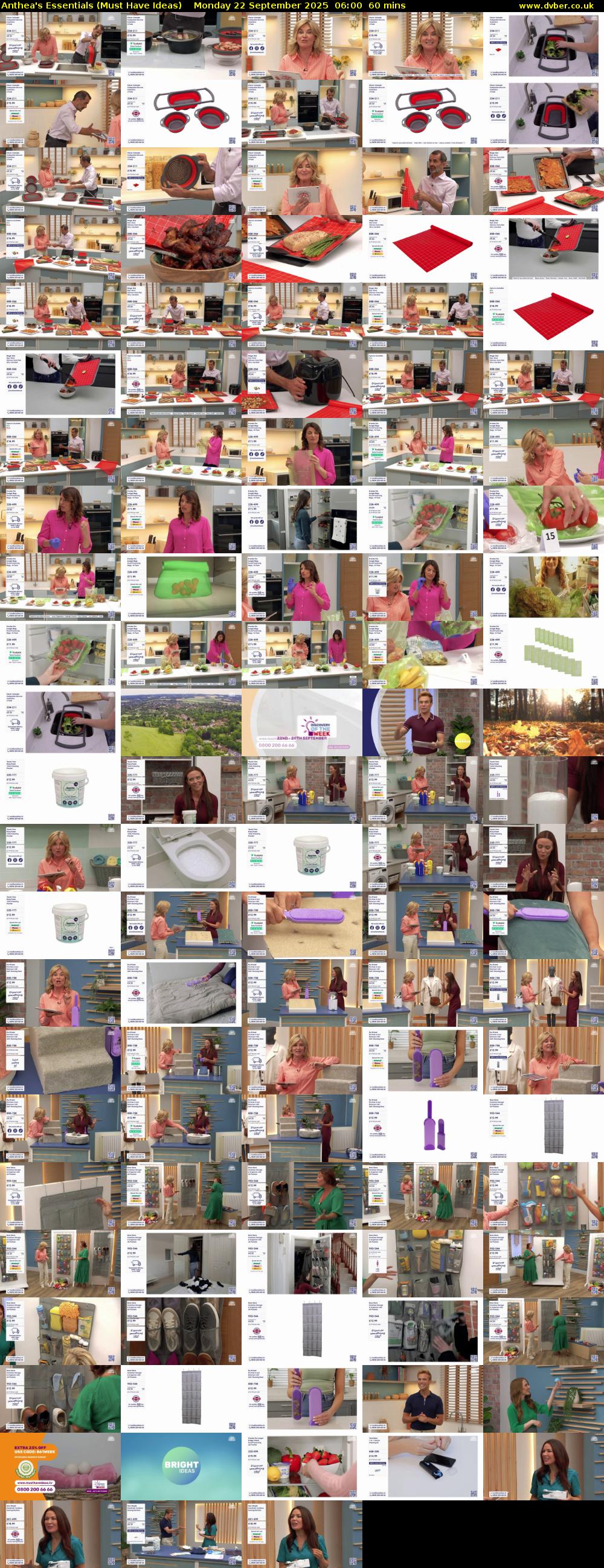 Anthea's Essentials (Must Have Ideas) Monday 22 September 2025 06:00 - 07:00