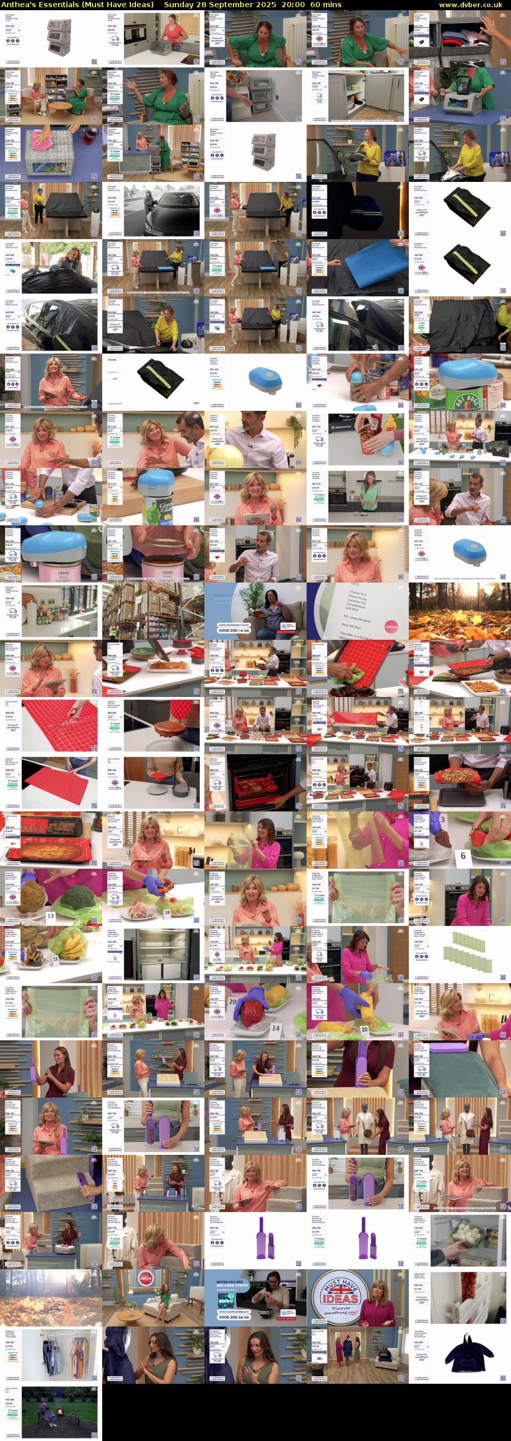 Anthea's Essentials (Must Have Ideas) Sunday 28 September 2025 20:00 - 21:00