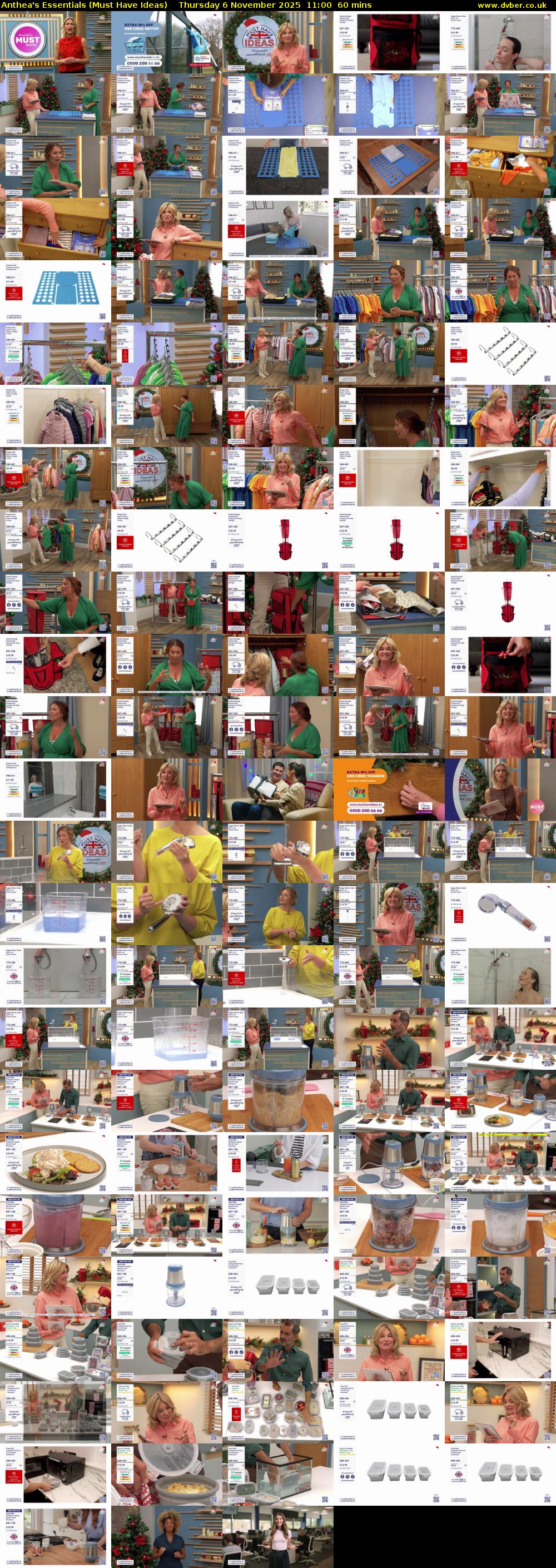 Anthea's Essentials (Must Have Ideas) Thursday 6 November 2025 11:00 - 12:00