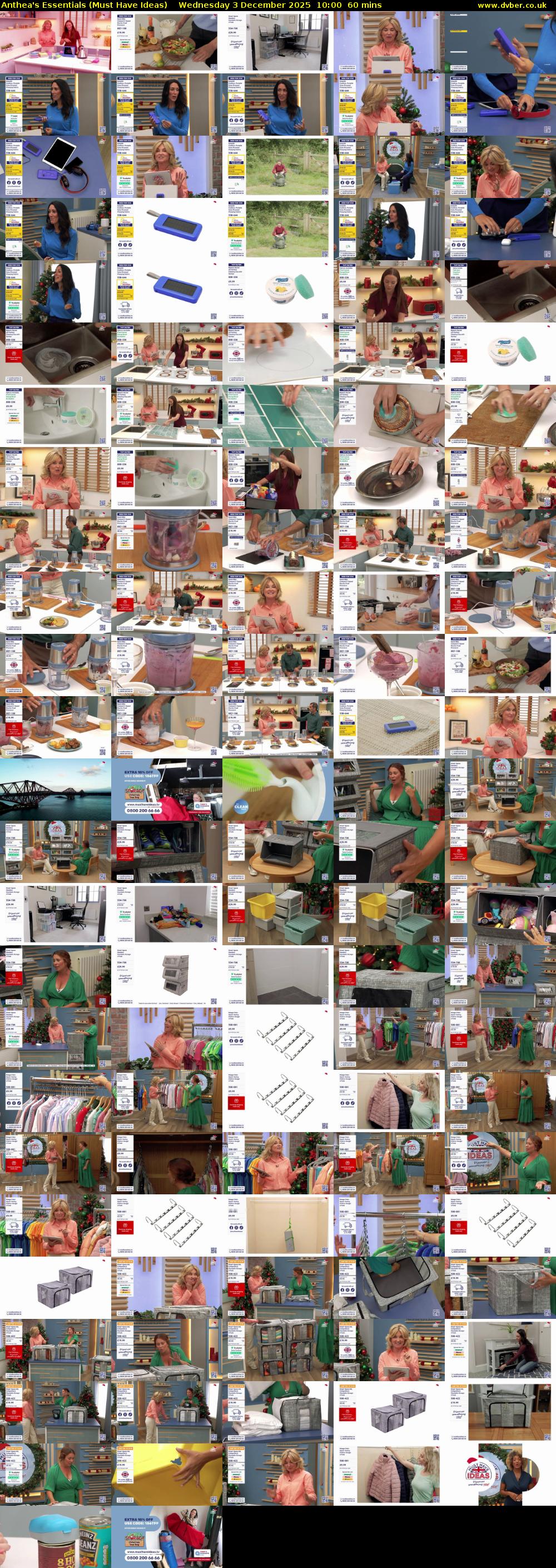 Anthea's Essentials (Must Have Ideas) Wednesday 3 December 2025 10:00 - 11:00