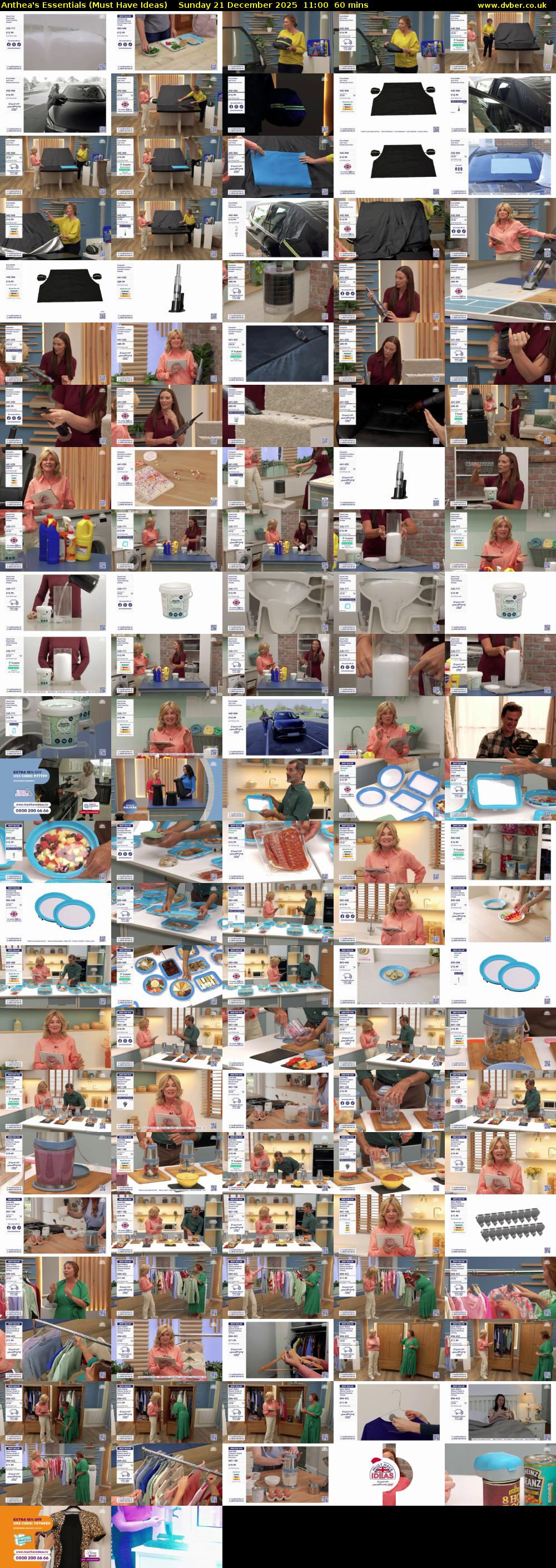 Anthea's Essentials (Must Have Ideas) Sunday 21 December 2025 11:00 - 12:00