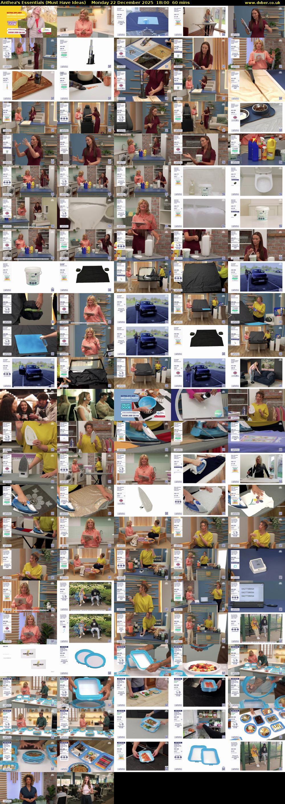 Anthea's Essentials (Must Have Ideas) Monday 22 December 2025 18:00 - 19:00