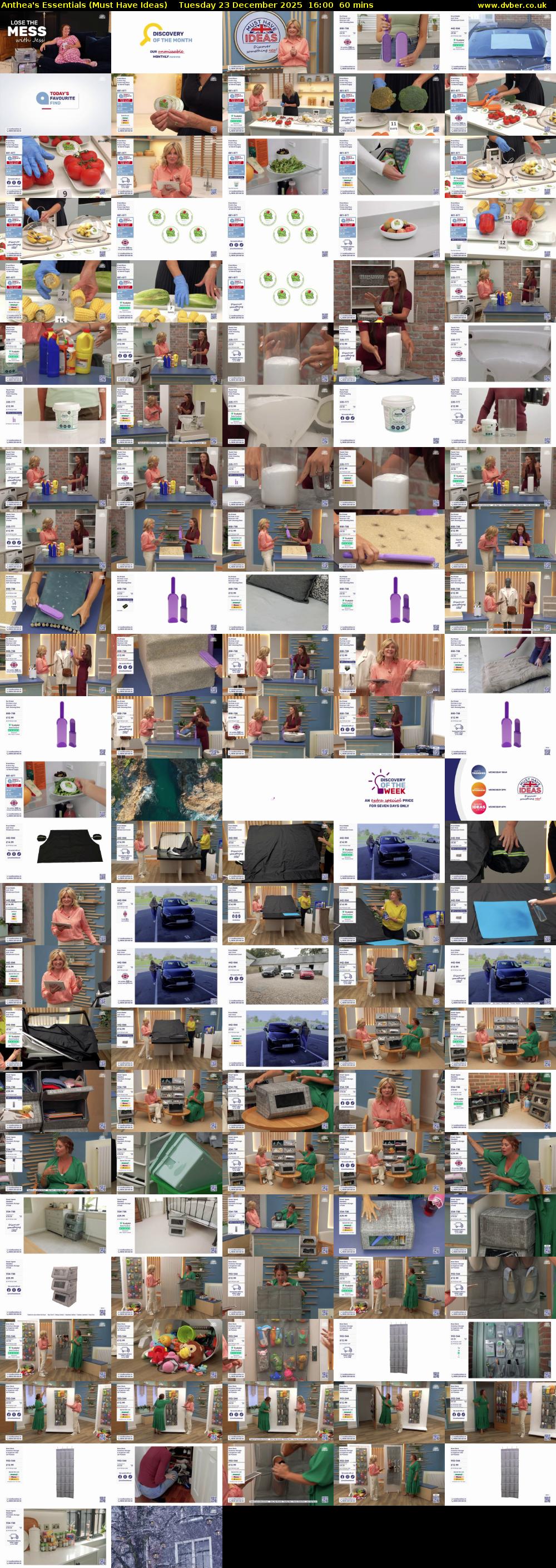 Anthea's Essentials (Must Have Ideas) Tuesday 23 December 2025 16:00 - 17:00