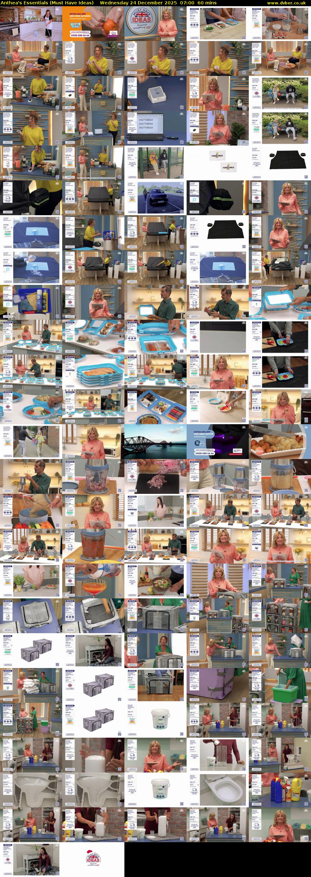 Anthea's Essentials (Must Have Ideas) Wednesday 24 December 2025 07:00 - 08:00