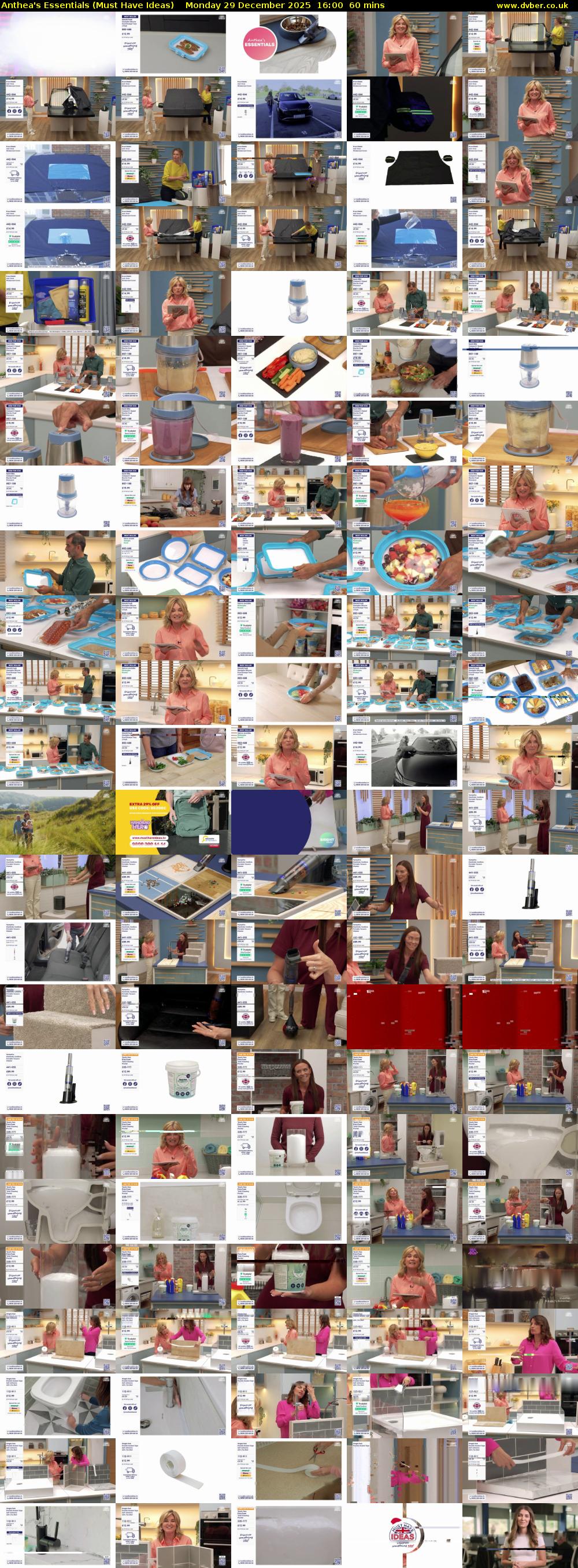 Anthea's Essentials (Must Have Ideas) Monday 29 December 2025 16:00 - 17:00