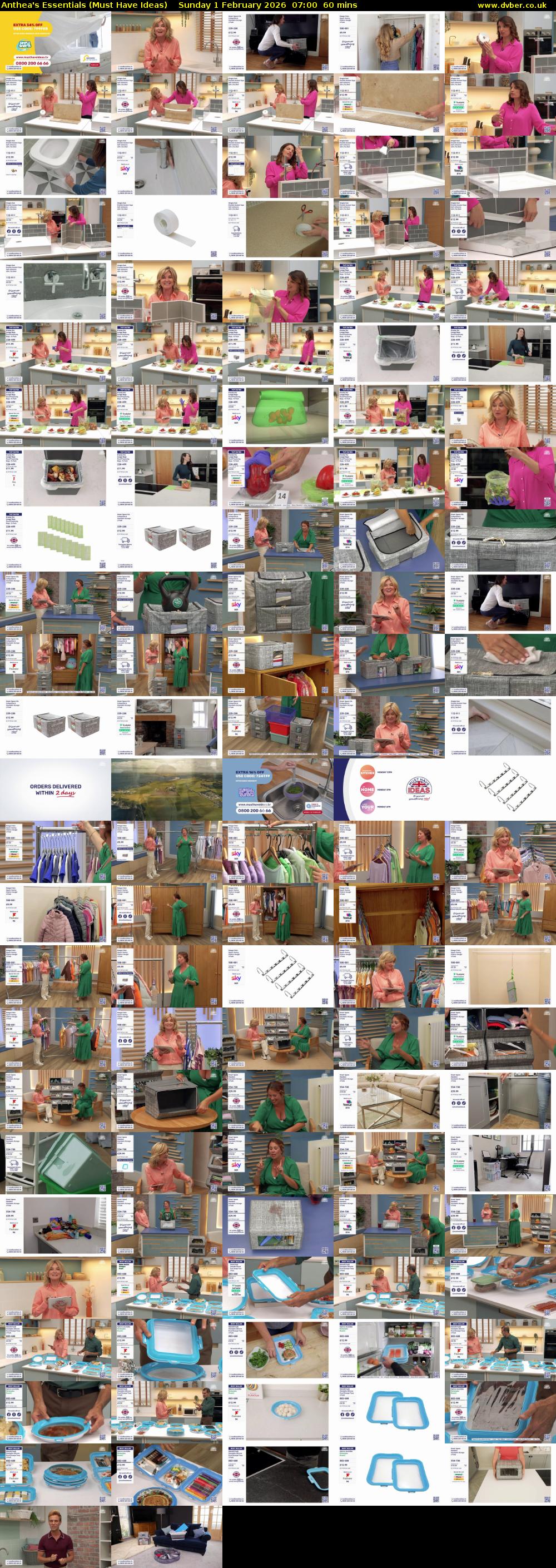 Anthea's Essentials (Must Have Ideas) Sunday 1 February 2026 07:00 - 08:00