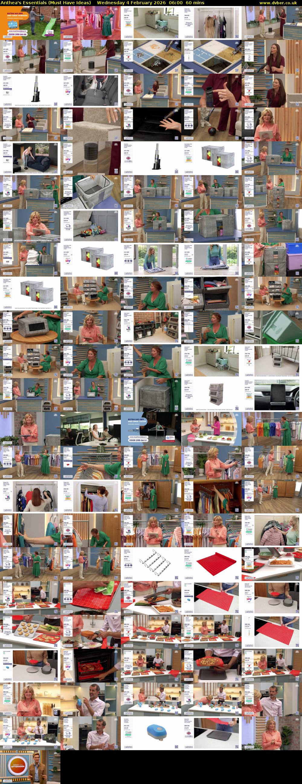 Anthea's Essentials (Must Have Ideas) Wednesday 4 February 2026 06:00 - 07:00