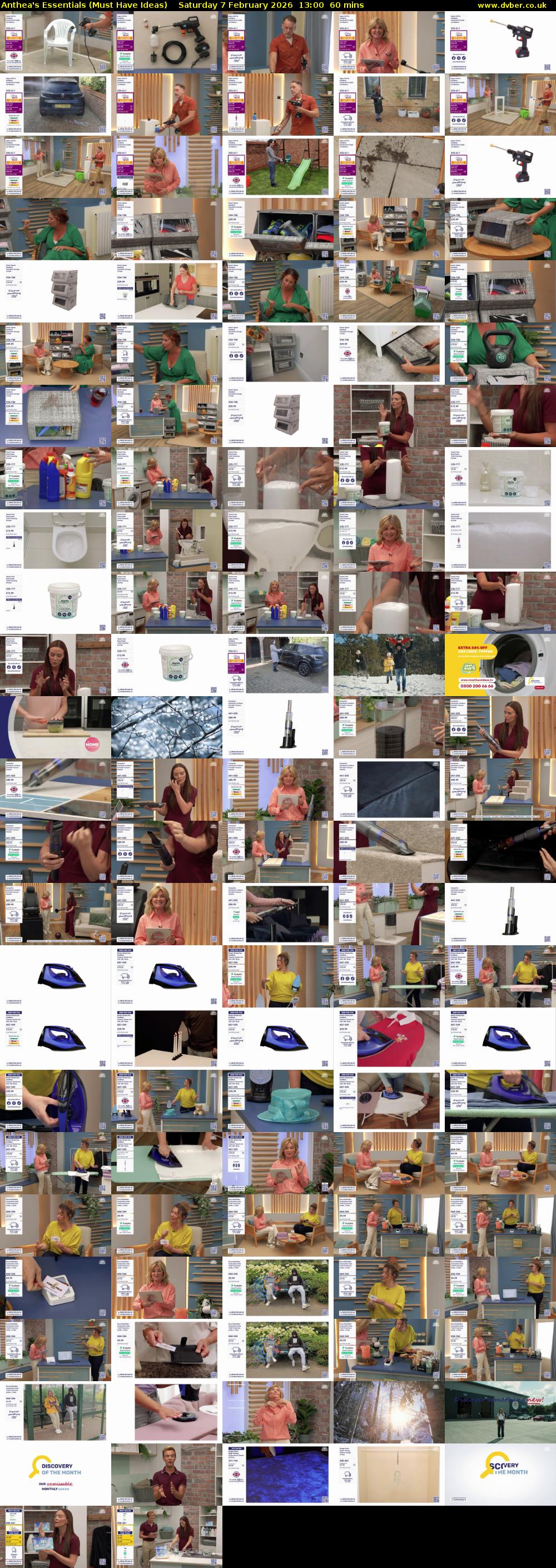 Anthea's Essentials (Must Have Ideas) Saturday 7 February 2026 13:00 - 14:00