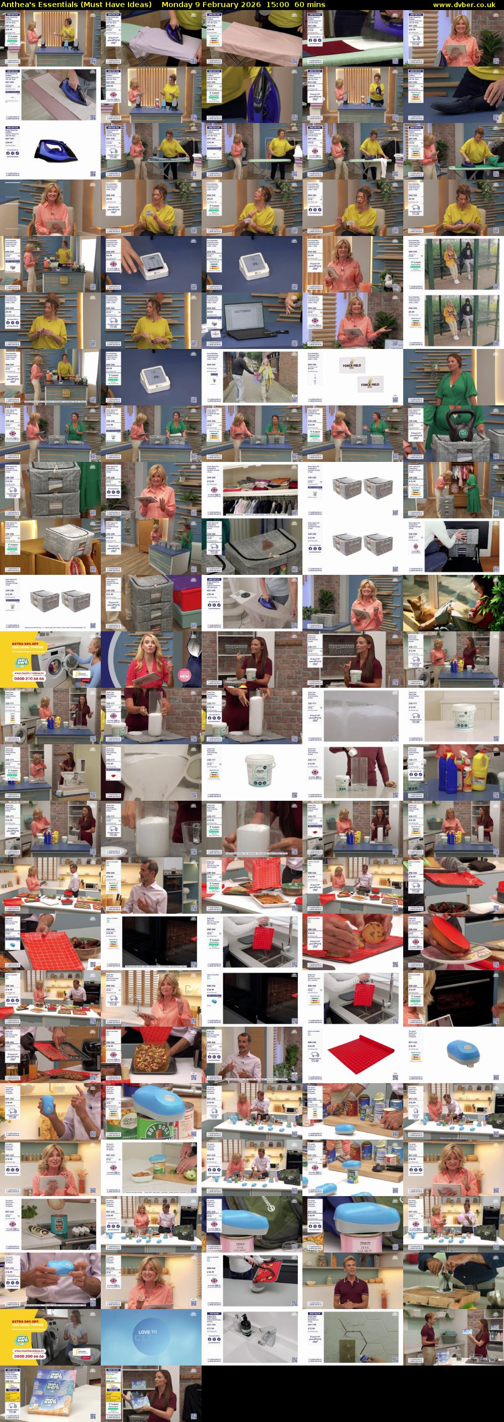 Anthea's Essentials (Must Have Ideas) Monday 9 February 2026 15:00 - 16:00