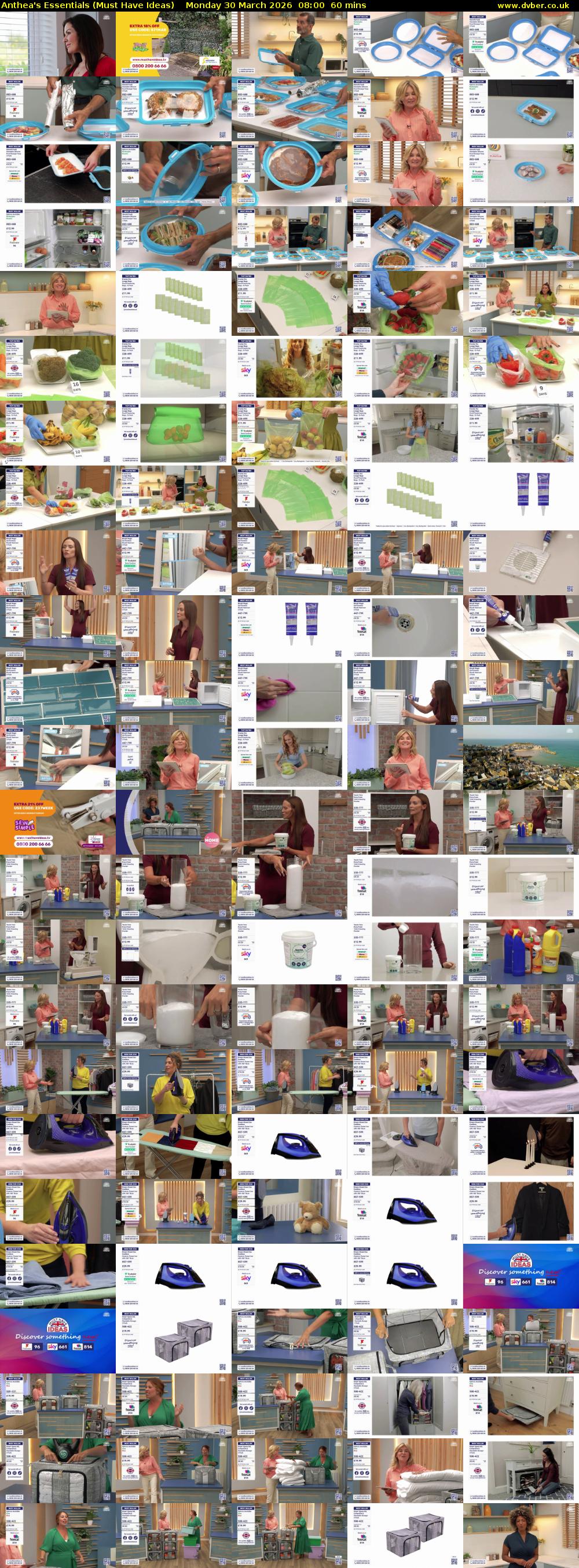 Anthea's Essentials (Must Have Ideas) Monday 30 March 2026 08:00 - 09:00