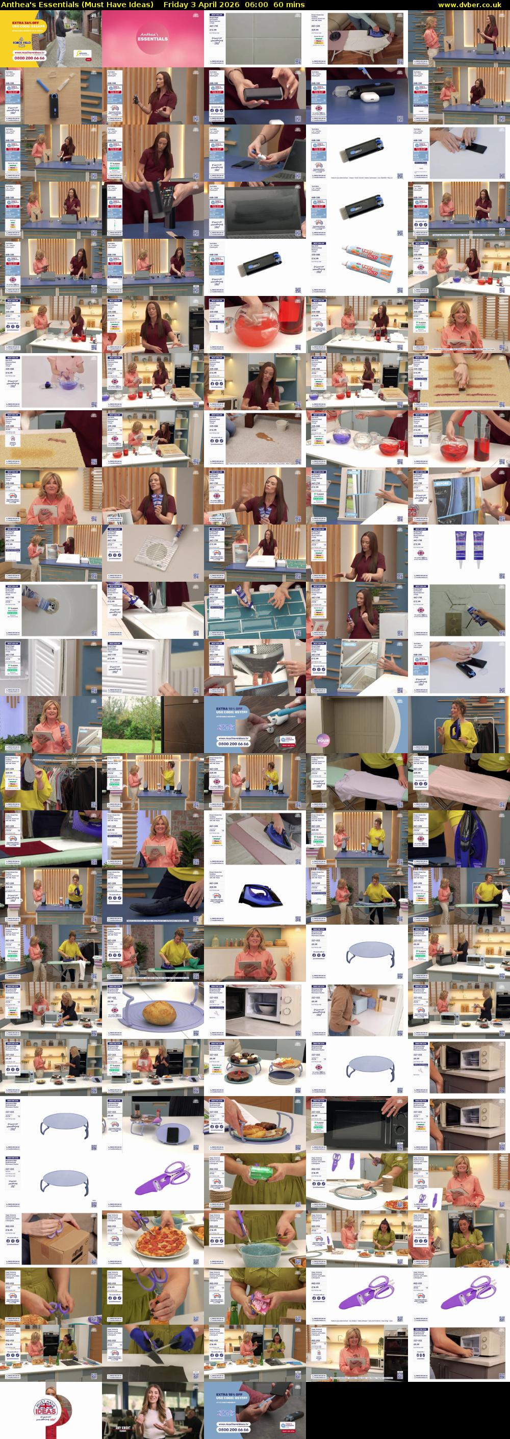 Anthea's Essentials (Must Have Ideas) Friday 3 April 2026 06:00 - 07:00