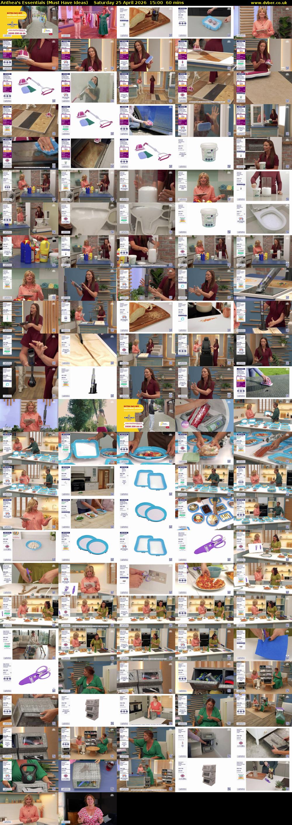 Anthea's Essentials (Must Have Ideas) Saturday 25 April 2026 15:00 - 16:00