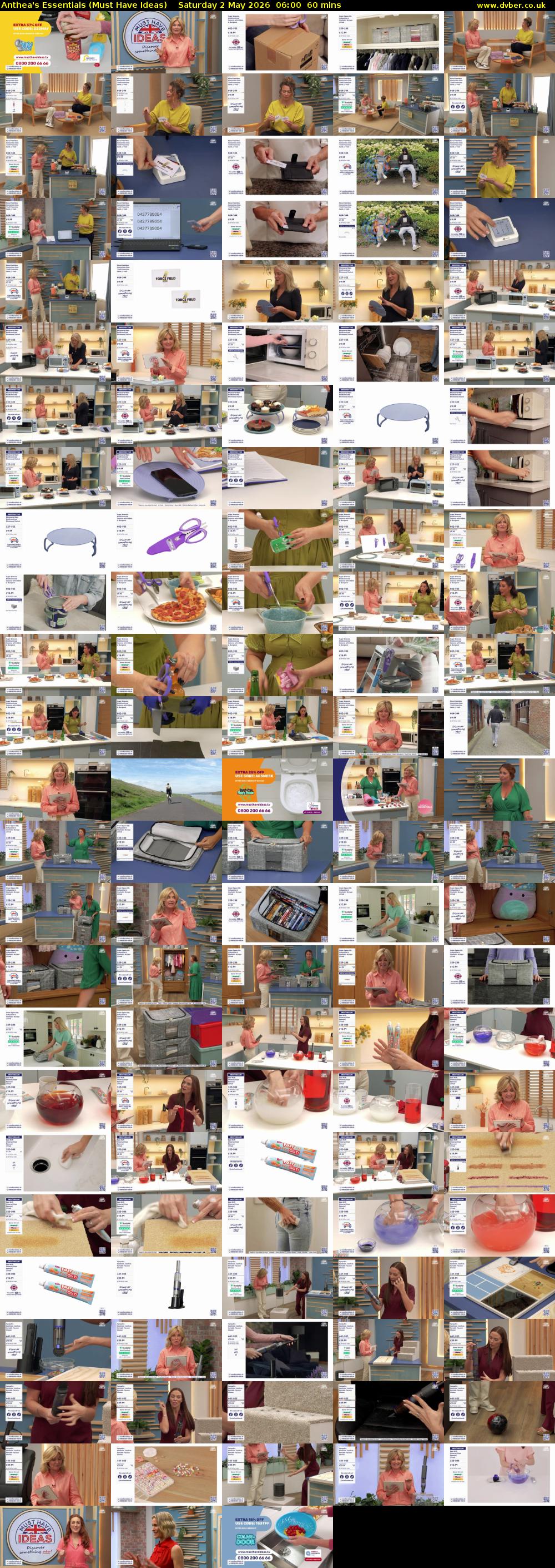 Anthea's Essentials (Must Have Ideas) Saturday 2 May 2026 06:00 - 07:00