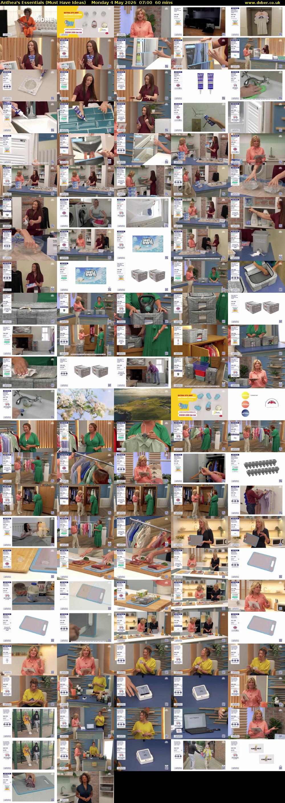 Anthea's Essentials (Must Have Ideas) Monday 4 May 2026 07:00 - 08:00