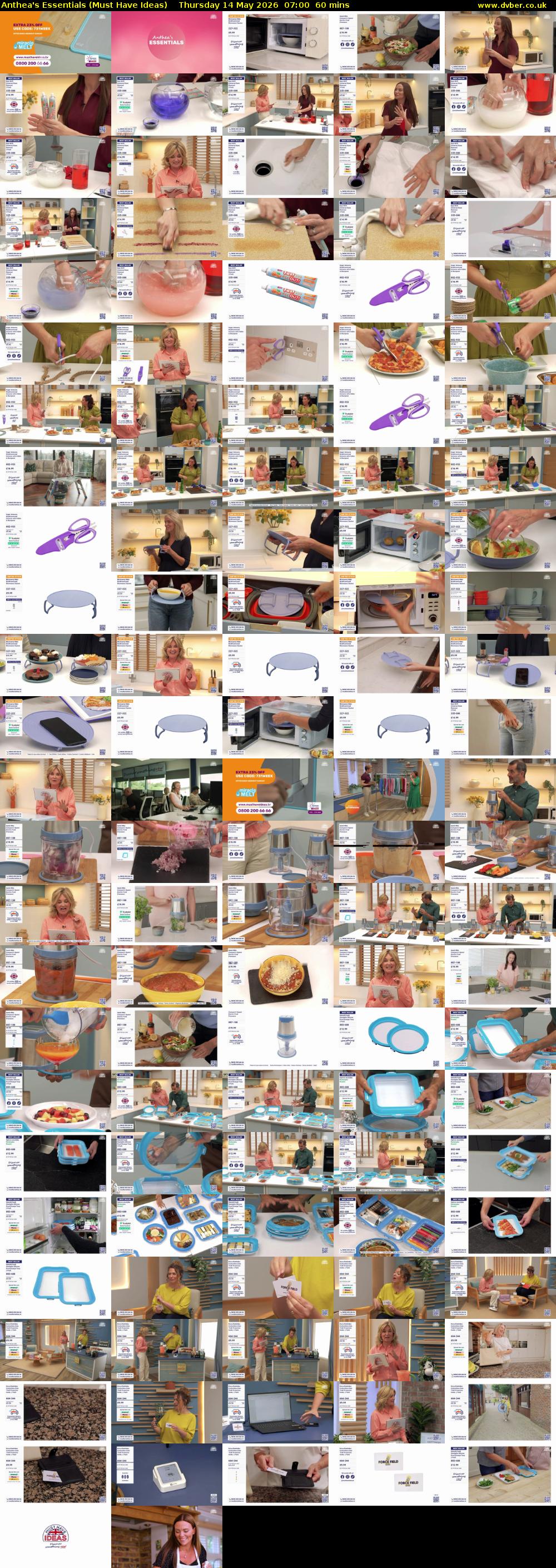 Anthea's Essentials (Must Have Ideas) Thursday 14 May 2026 07:00 - 08:00