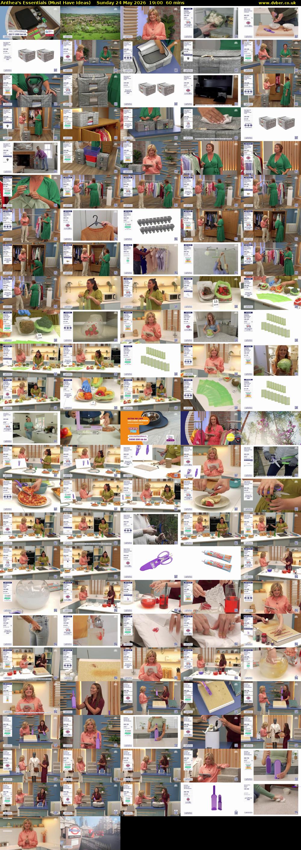 Anthea's Essentials (Must Have Ideas) Sunday 24 May 2026 19:00 - 20:00