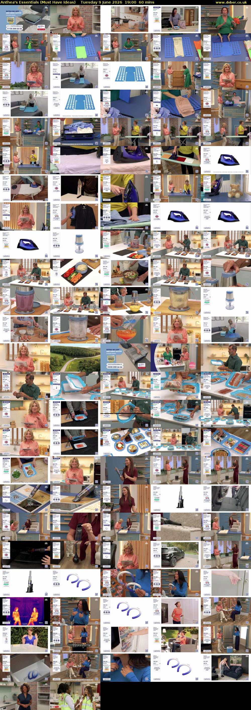 Anthea's Essentials (Must Have Ideas) Tuesday 9 June 2026 19:00 - 20:00
