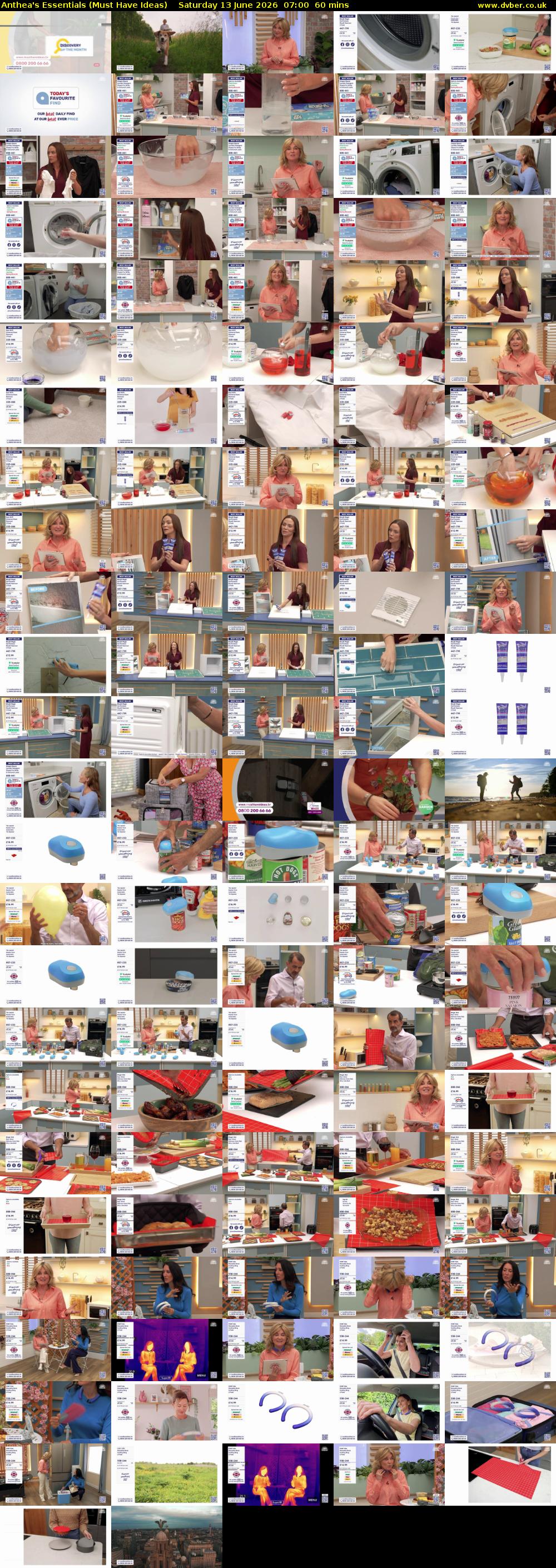 Anthea's Essentials (Must Have Ideas) Saturday 13 June 2026 07:00 - 08:00