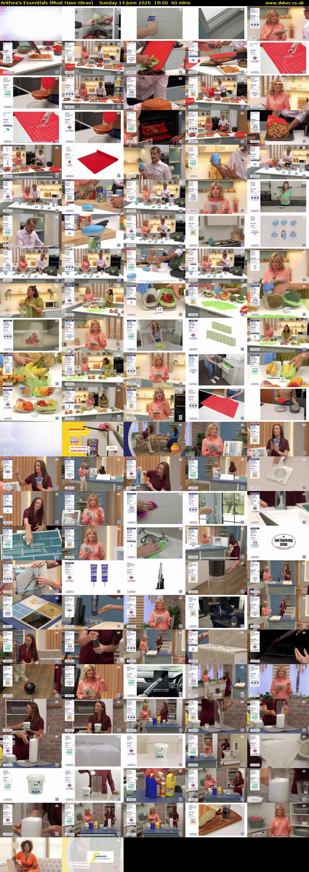 Anthea's Essentials (Must Have Ideas) Sunday 14 June 2026 19:00 - 20:00