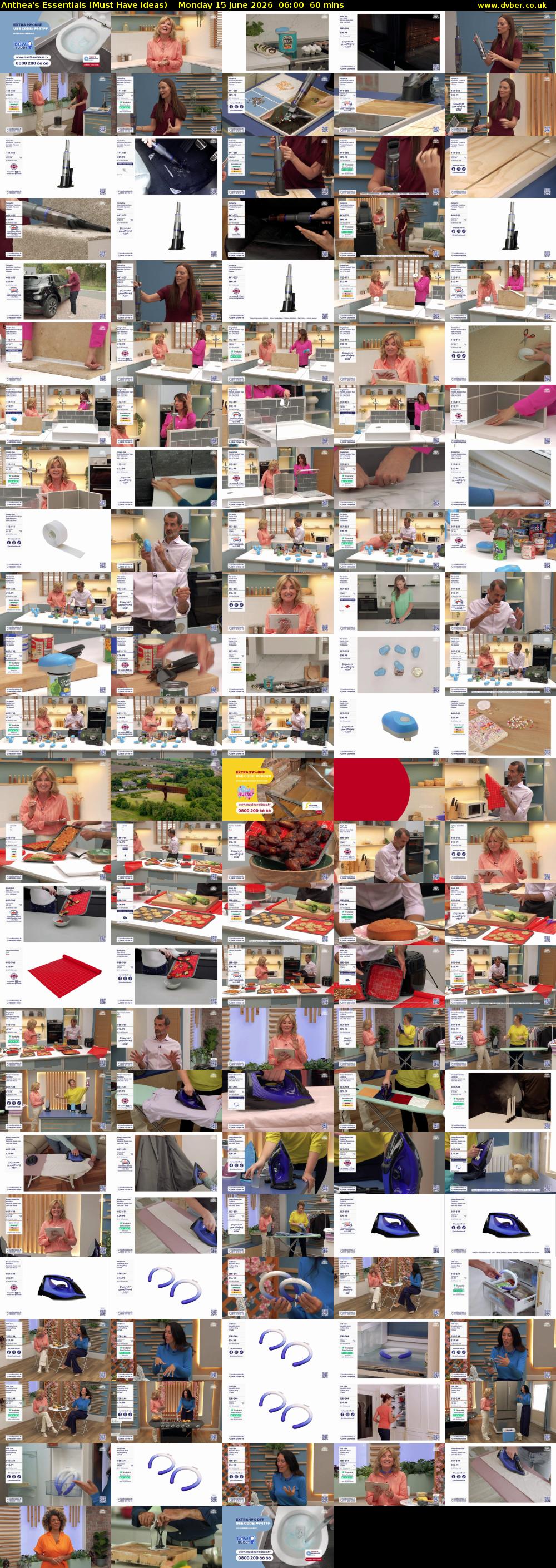 Anthea's Essentials (Must Have Ideas) Monday 15 June 2026 06:00 - 07:00