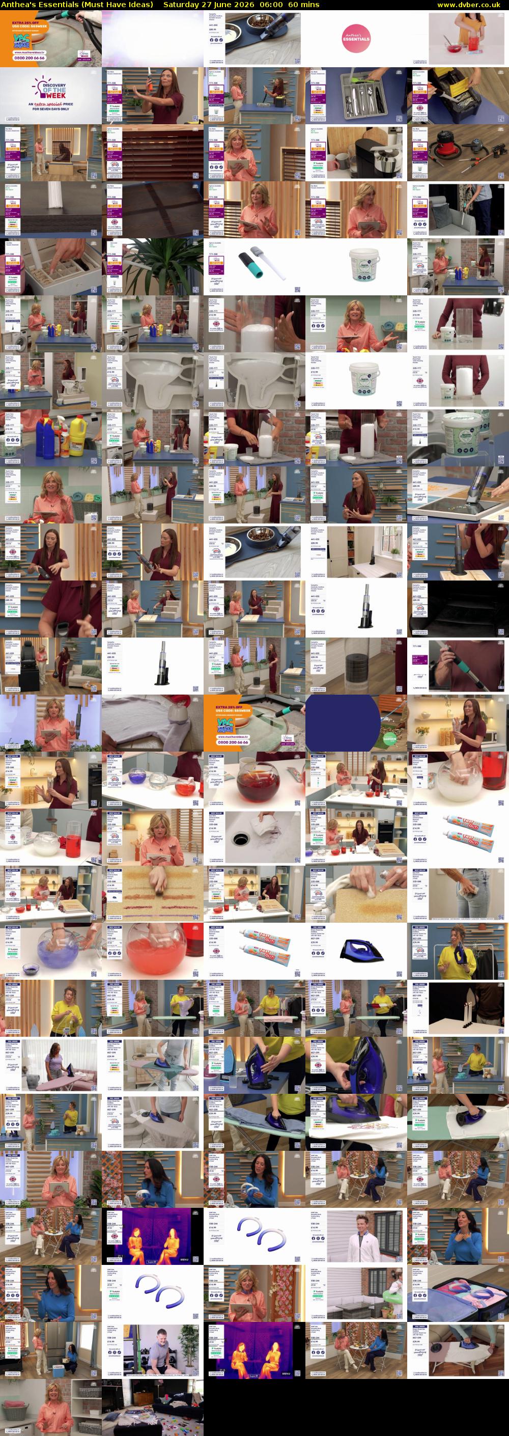 Anthea's Essentials (Must Have Ideas) Saturday 27 June 2026 06:00 - 07:00