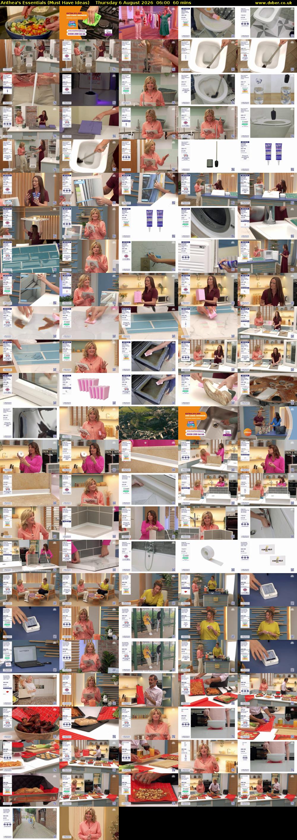 Anthea's Essentials (Must Have Ideas) Thursday 6 August 2026 06:00 - 07:00