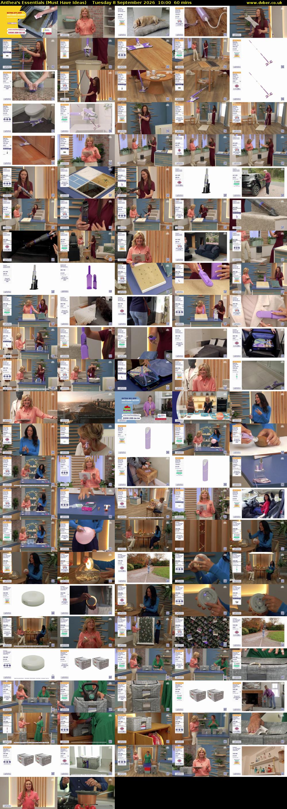 Anthea's Essentials (Must Have Ideas) Tuesday 8 September 2026 10:00 - 11:00