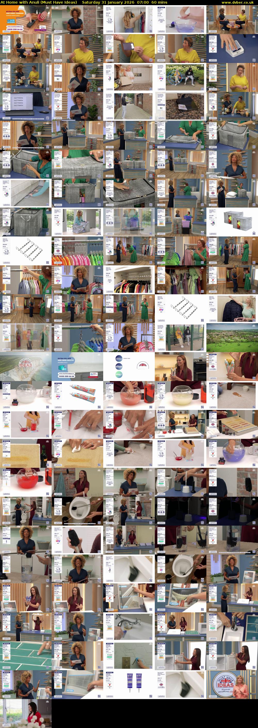 At Home with Anuli (Must Have Ideas) Saturday 31 January 2026 07:00 - 08:00