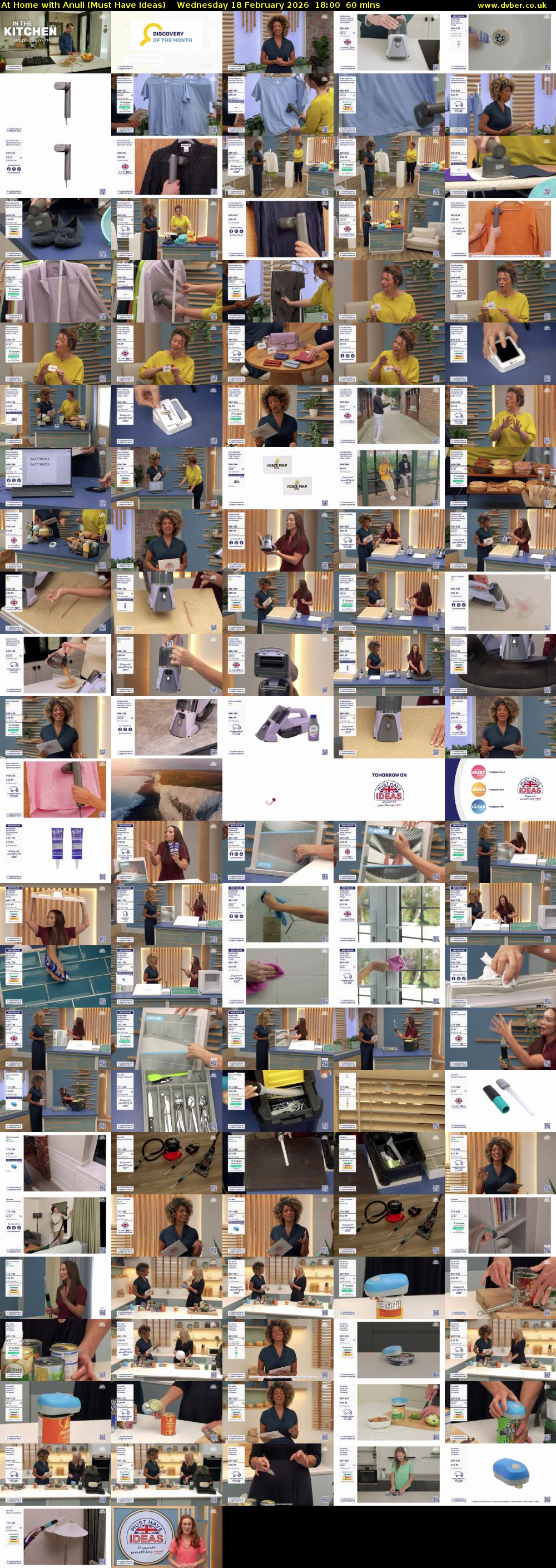 At Home with Anuli (Must Have Ideas) Wednesday 18 February 2026 18:00 - 19:00