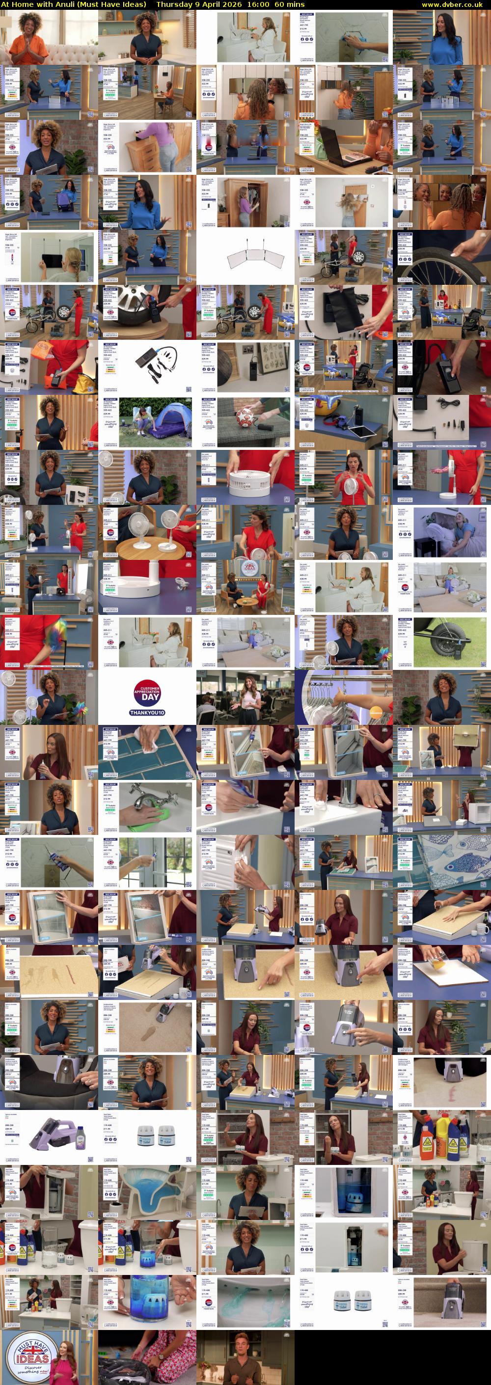 At Home with Anuli (Must Have Ideas) Thursday 9 April 2026 16:00 - 17:00