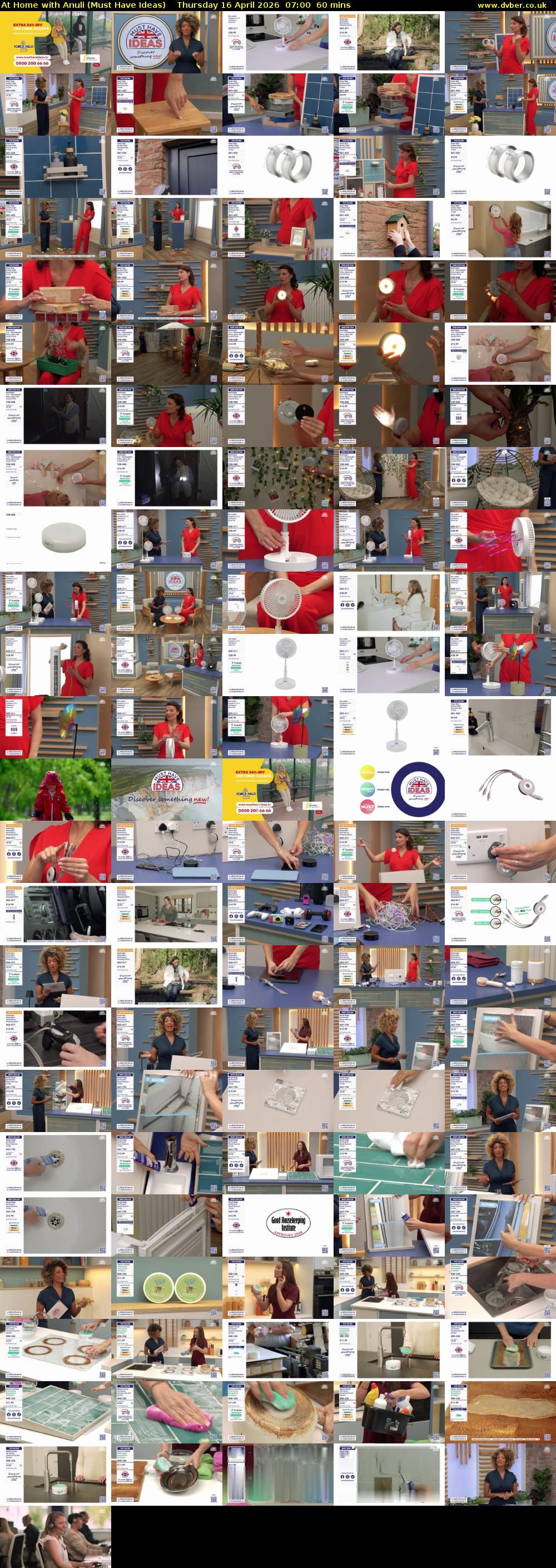 At Home with Anuli (Must Have Ideas) Thursday 16 April 2026 07:00 - 08:00