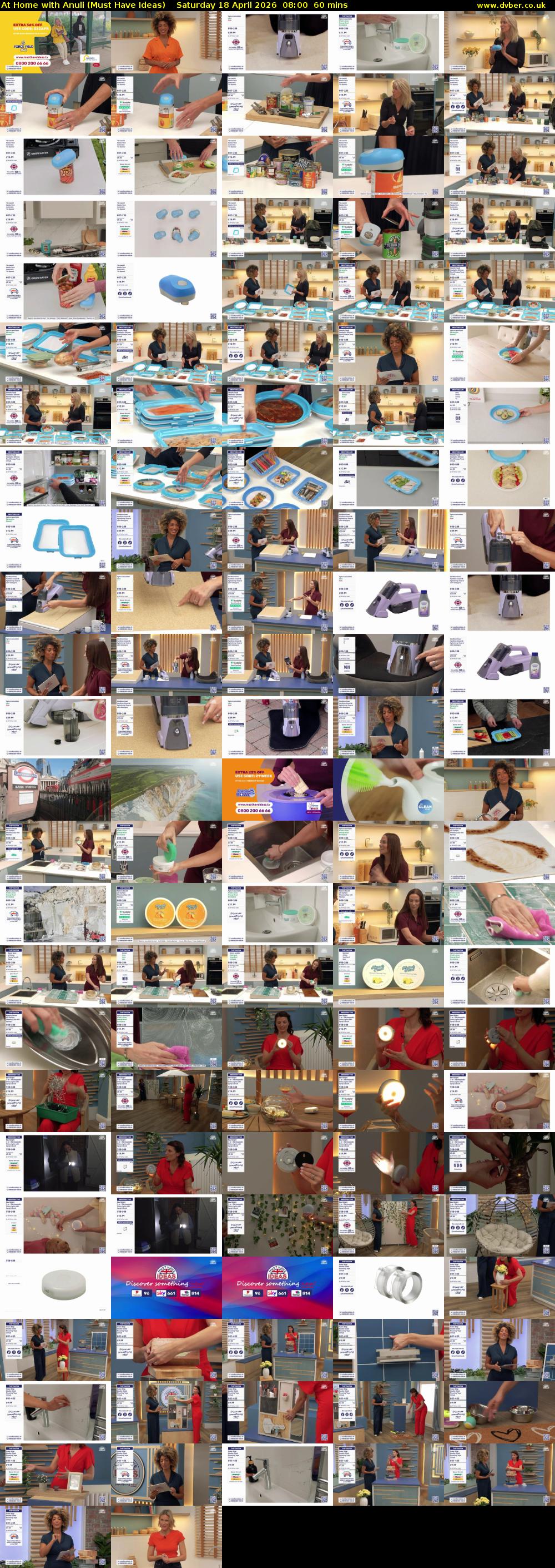 At Home with Anuli (Must Have Ideas) Saturday 18 April 2026 08:00 - 09:00