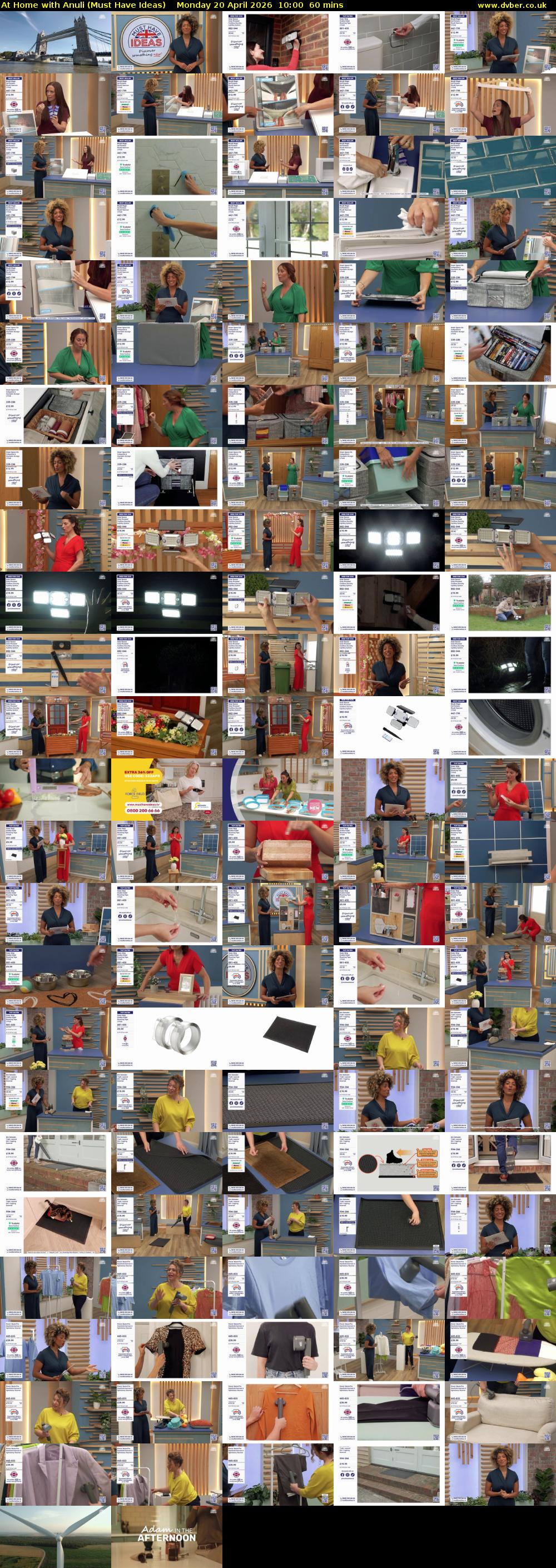 At Home with Anuli (Must Have Ideas) Monday 20 April 2026 10:00 - 11:00