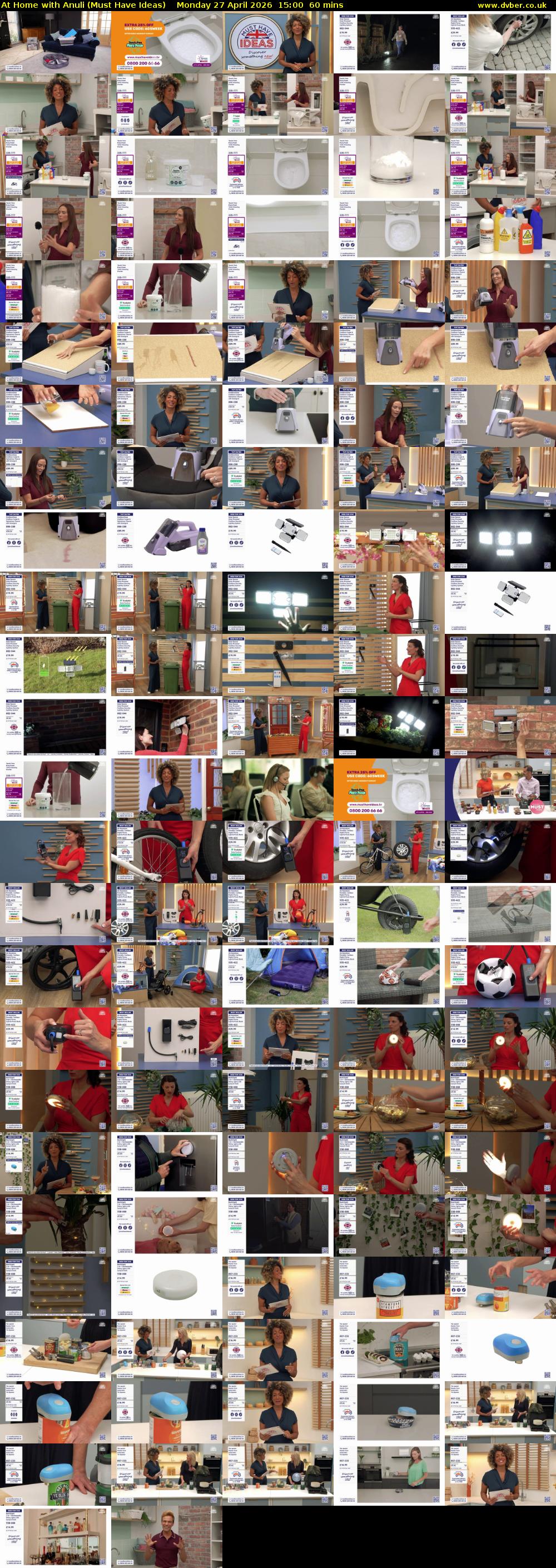 At Home with Anuli (Must Have Ideas) Monday 27 April 2026 15:00 - 16:00