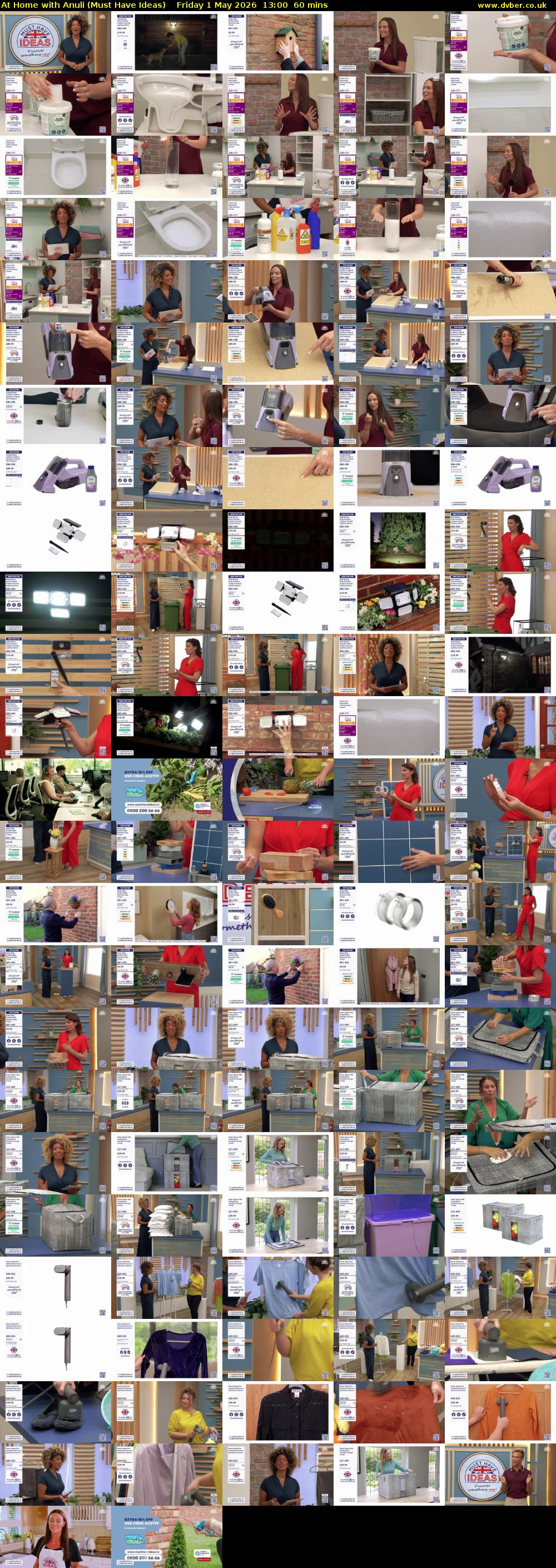 At Home with Anuli (Must Have Ideas) Friday 1 May 2026 13:00 - 14:00