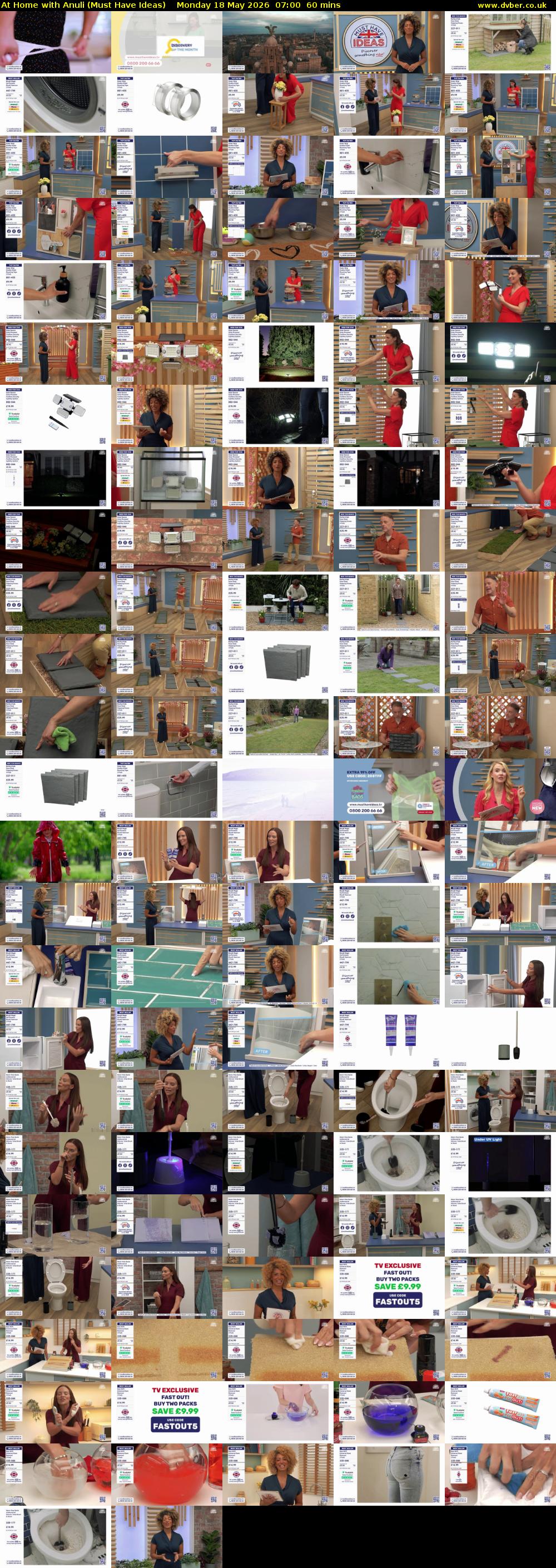 At Home with Anuli (Must Have Ideas) Monday 18 May 2026 07:00 - 08:00