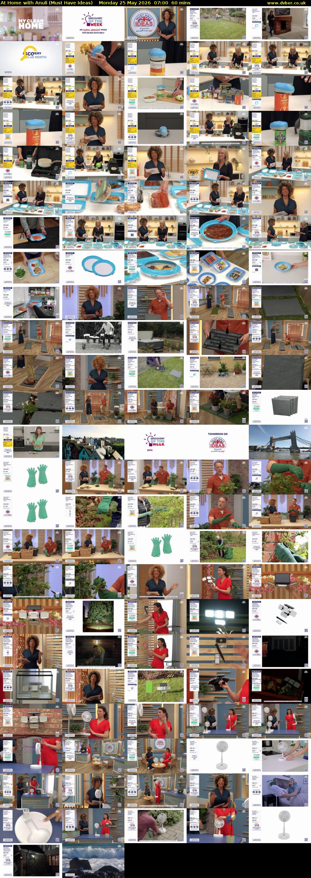 At Home with Anuli (Must Have Ideas) Monday 25 May 2026 07:00 - 08:00
