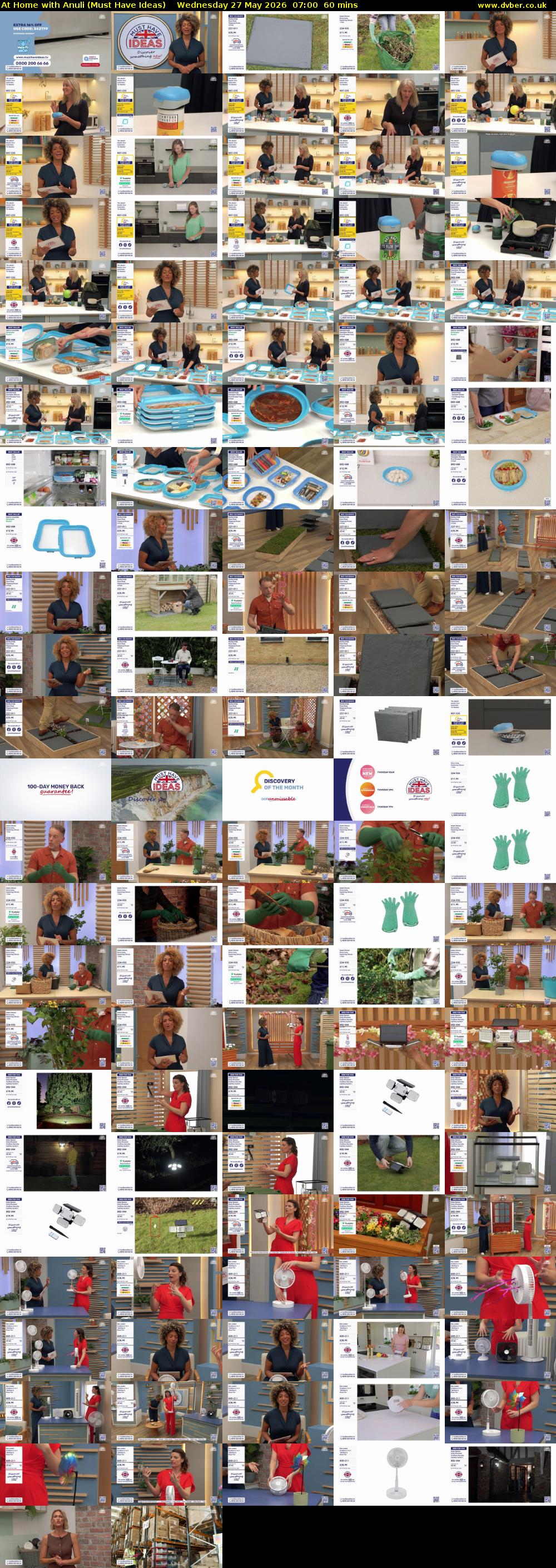 At Home with Anuli (Must Have Ideas) Wednesday 27 May 2026 07:00 - 08:00