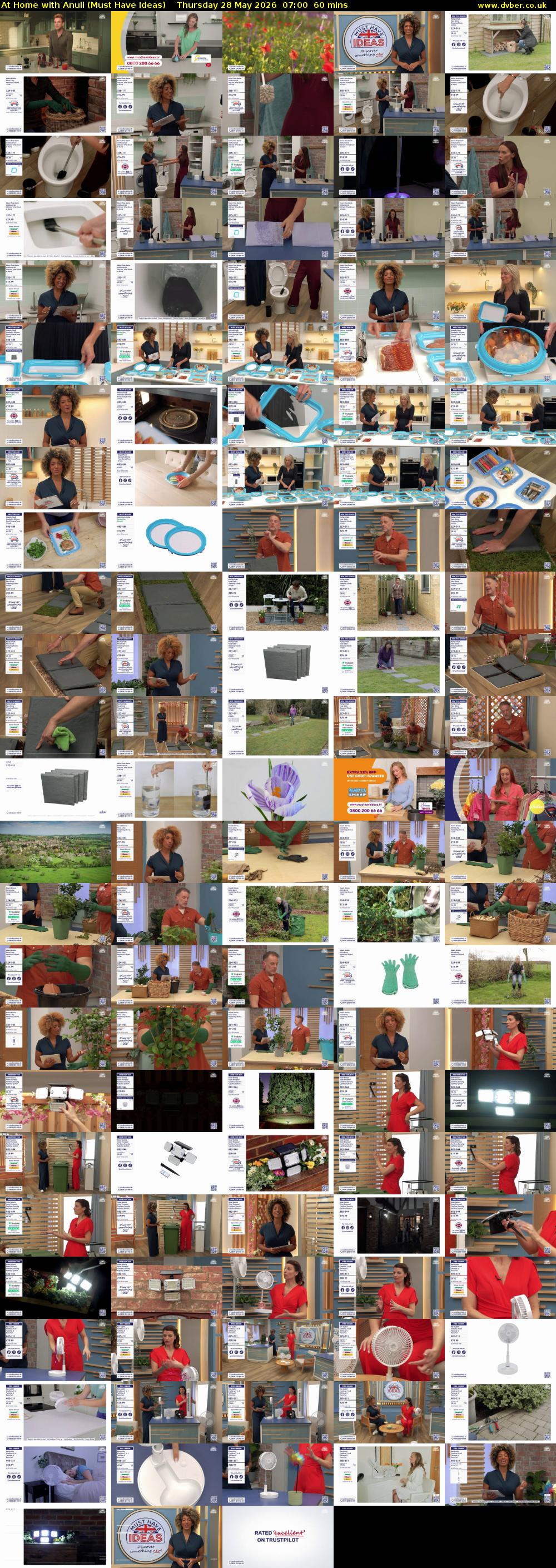 At Home with Anuli (Must Have Ideas) Thursday 28 May 2026 07:00 - 08:00
