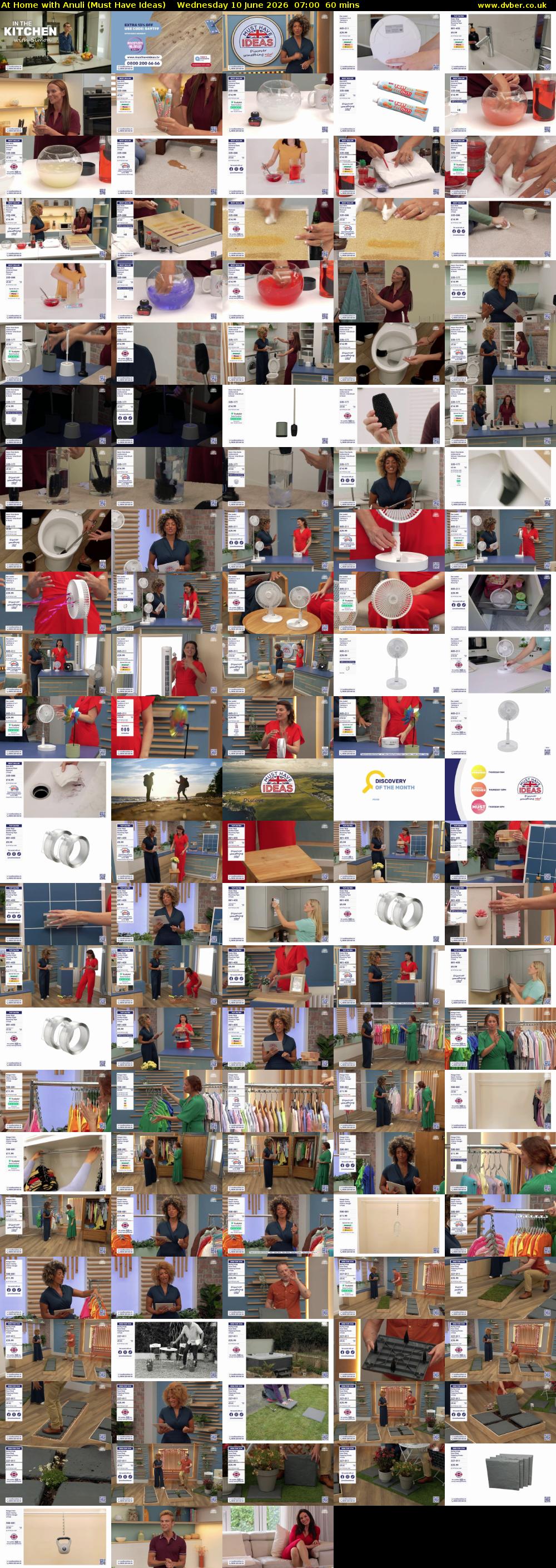 At Home with Anuli (Must Have Ideas) Wednesday 10 June 2026 07:00 - 08:00