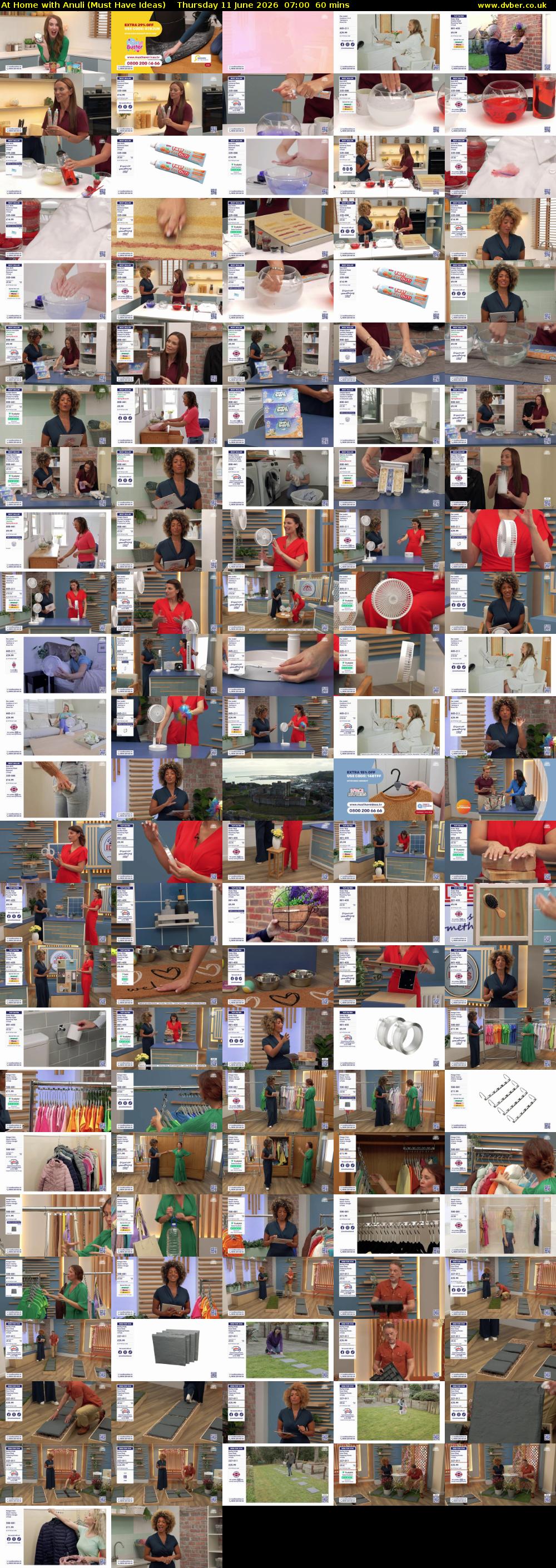 At Home with Anuli (Must Have Ideas) Thursday 11 June 2026 07:00 - 08:00