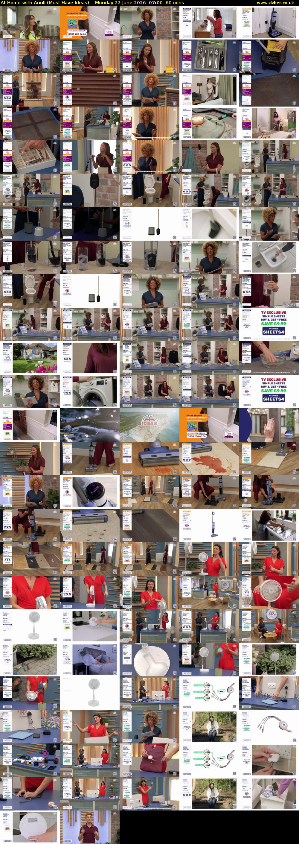 At Home with Anuli (Must Have Ideas) Monday 22 June 2026 07:00 - 08:00