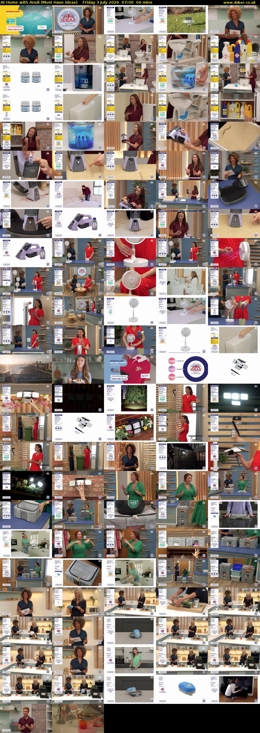 At Home with Anuli (Must Have Ideas) Friday 3 July 2026 07:00 - 08:00